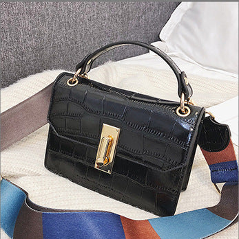 Crossbody Handbag with broad strap