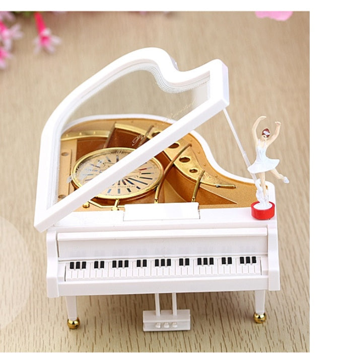 Dancing piano music box