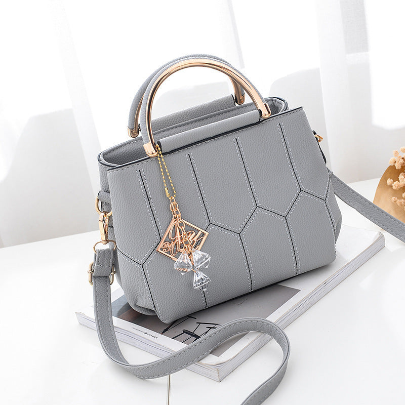 "The Crystal" womens geometric pattern handbag