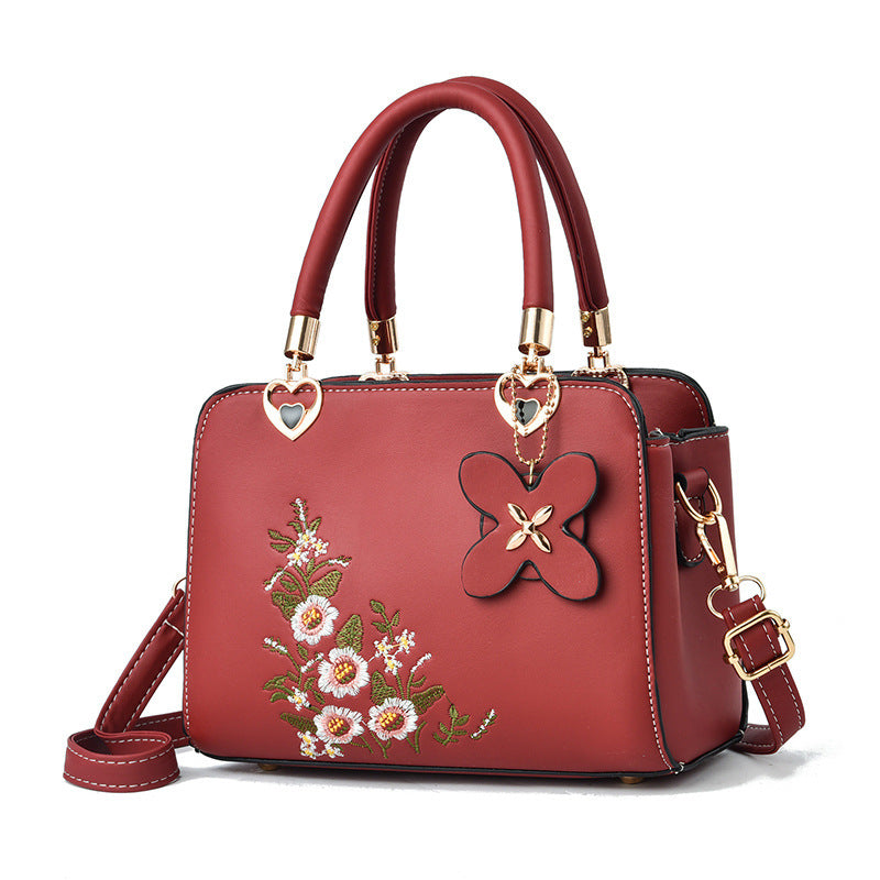 Floral Passion Crossbody Handbag