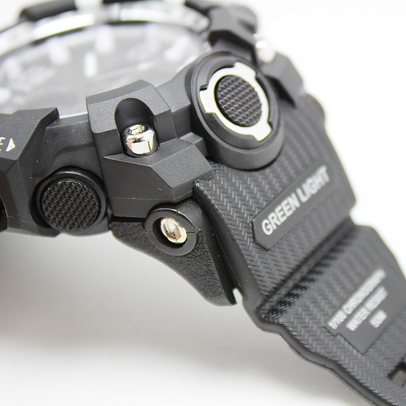 Double Display Mens Waterproof Watch