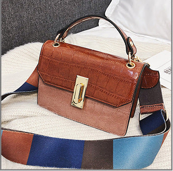 Crossbody Handbag with broad strap