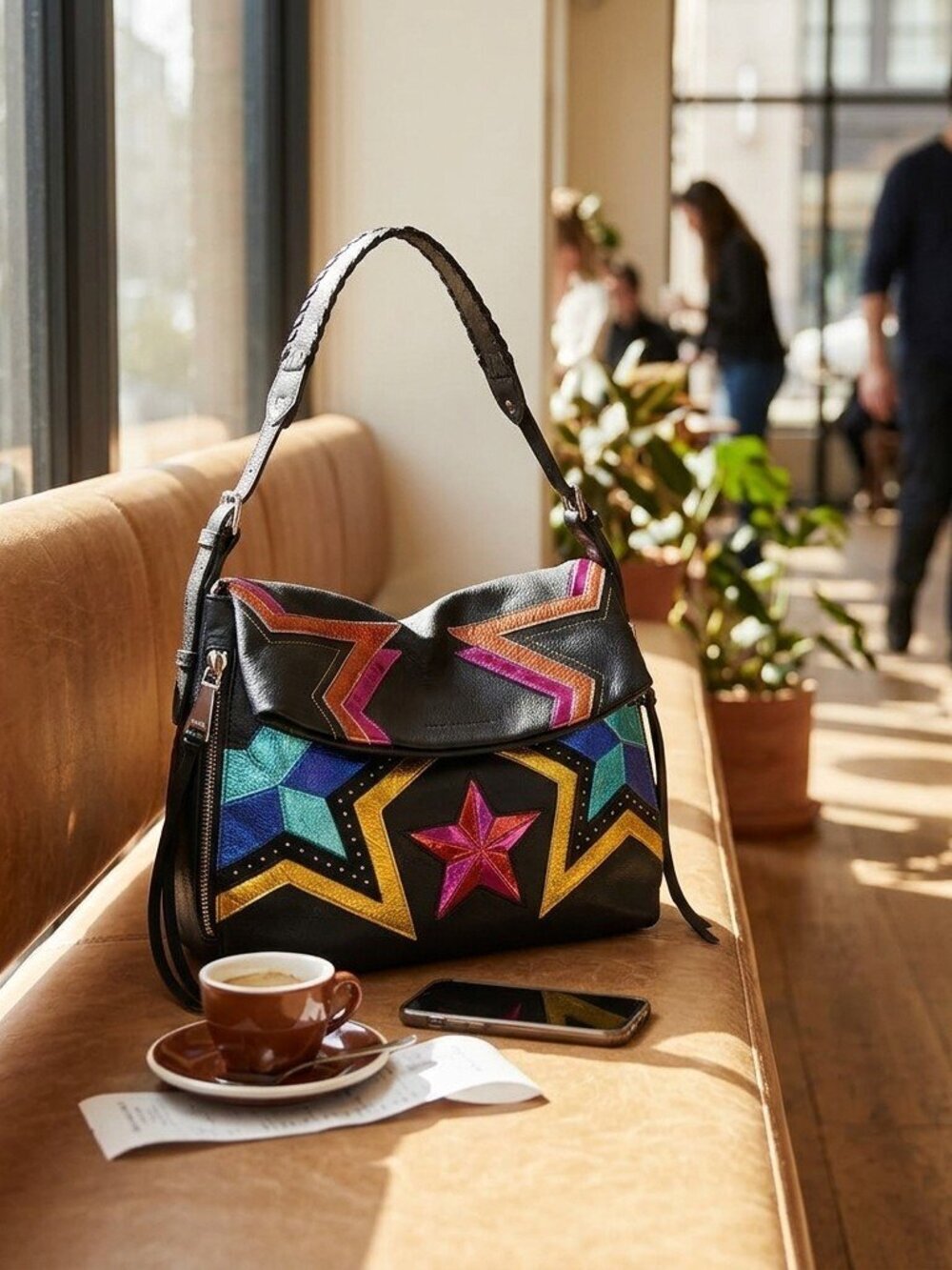 Aimee Kestenberg Bali Novelty Hobo Star Bag