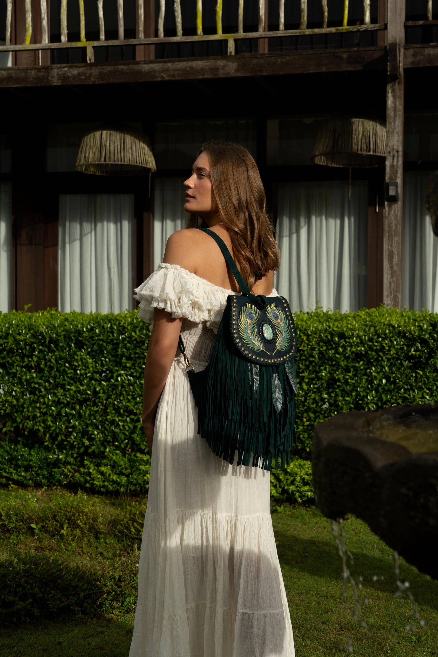 Garden Of Eden Backpack Jade Green