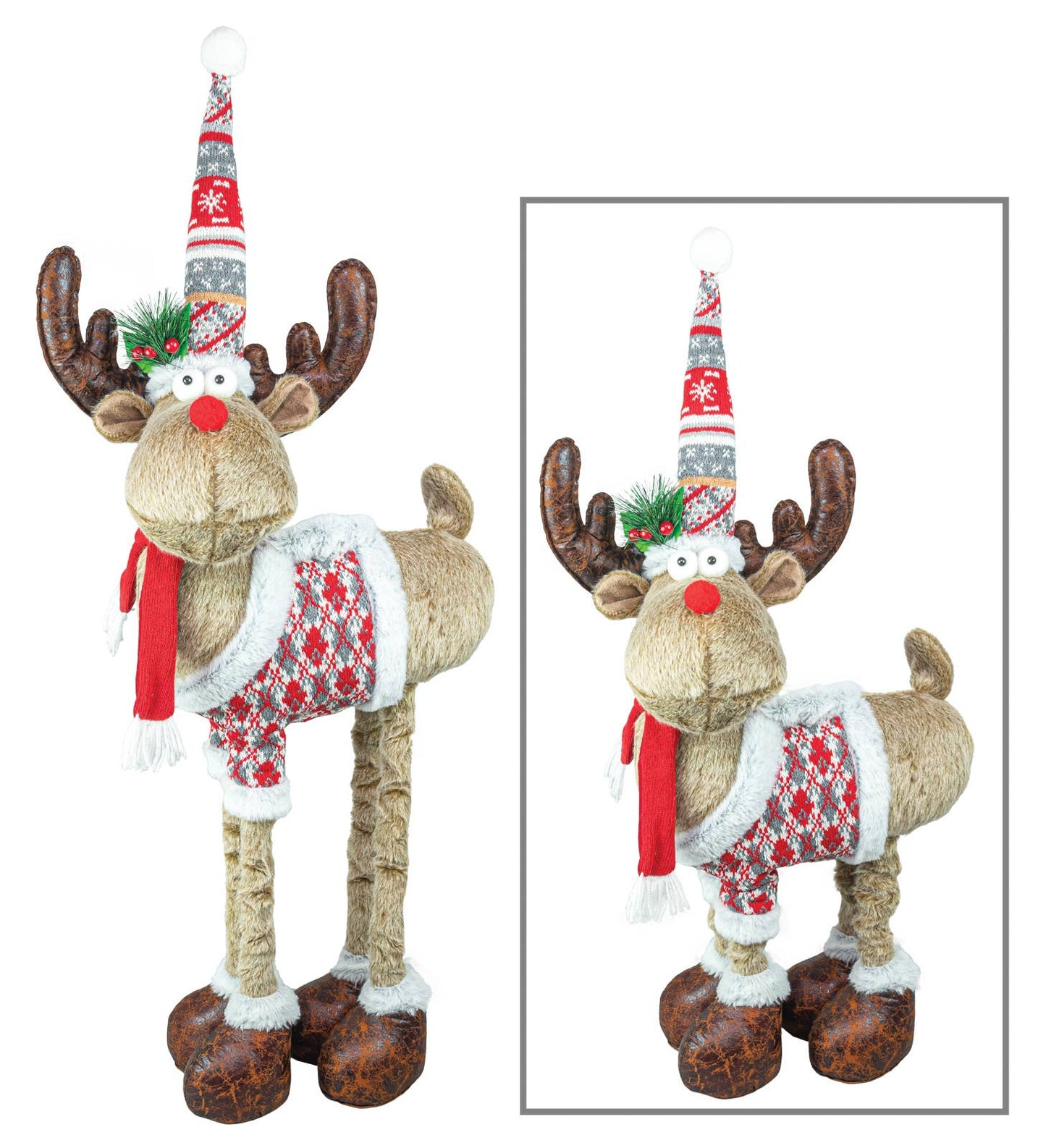 WINTERY MOOSE STRETCH LEGS