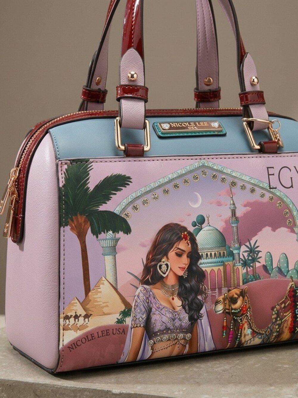 Queen Cleopatra Boston Bag