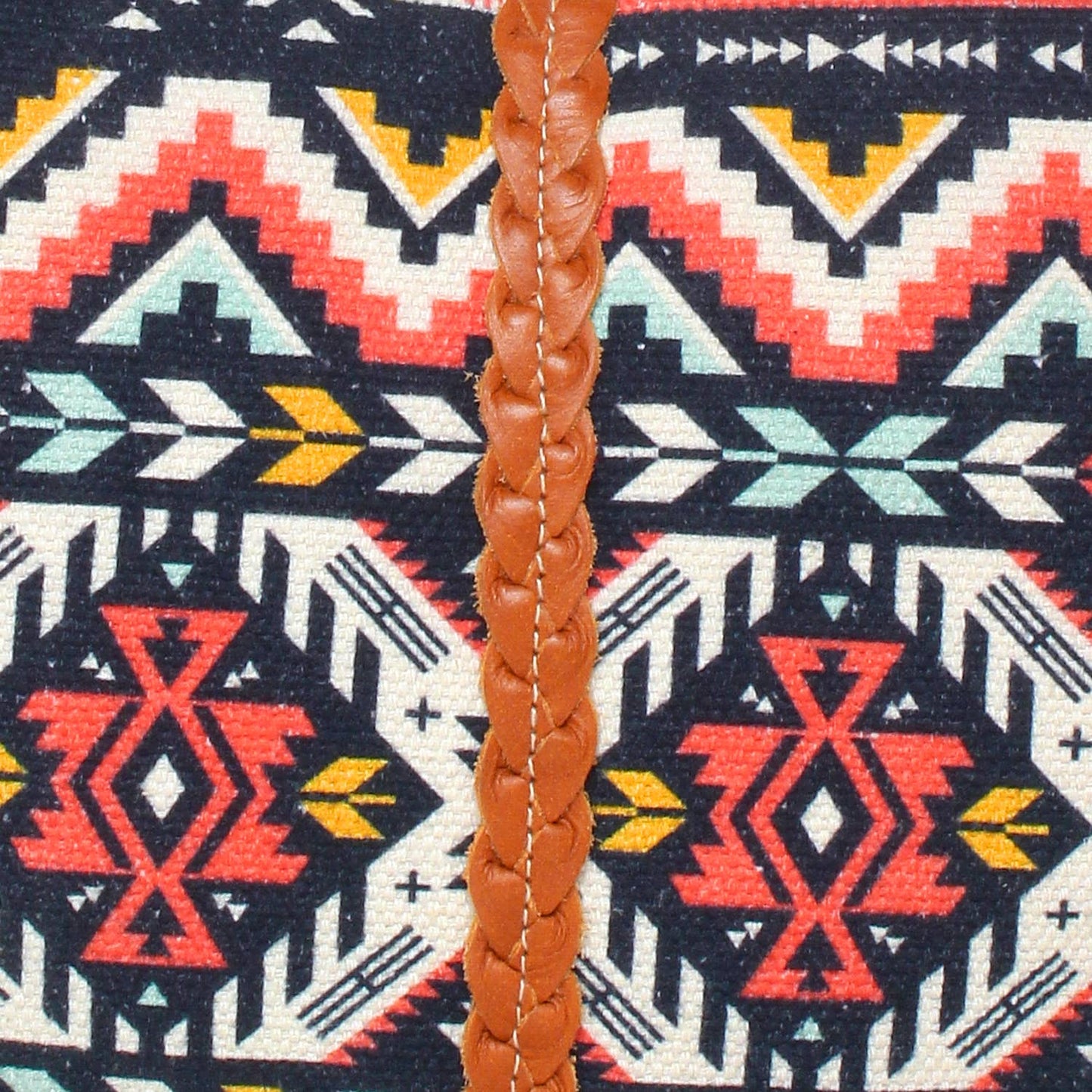 Hobo shoulder bag blazing sunset , blue orange and black