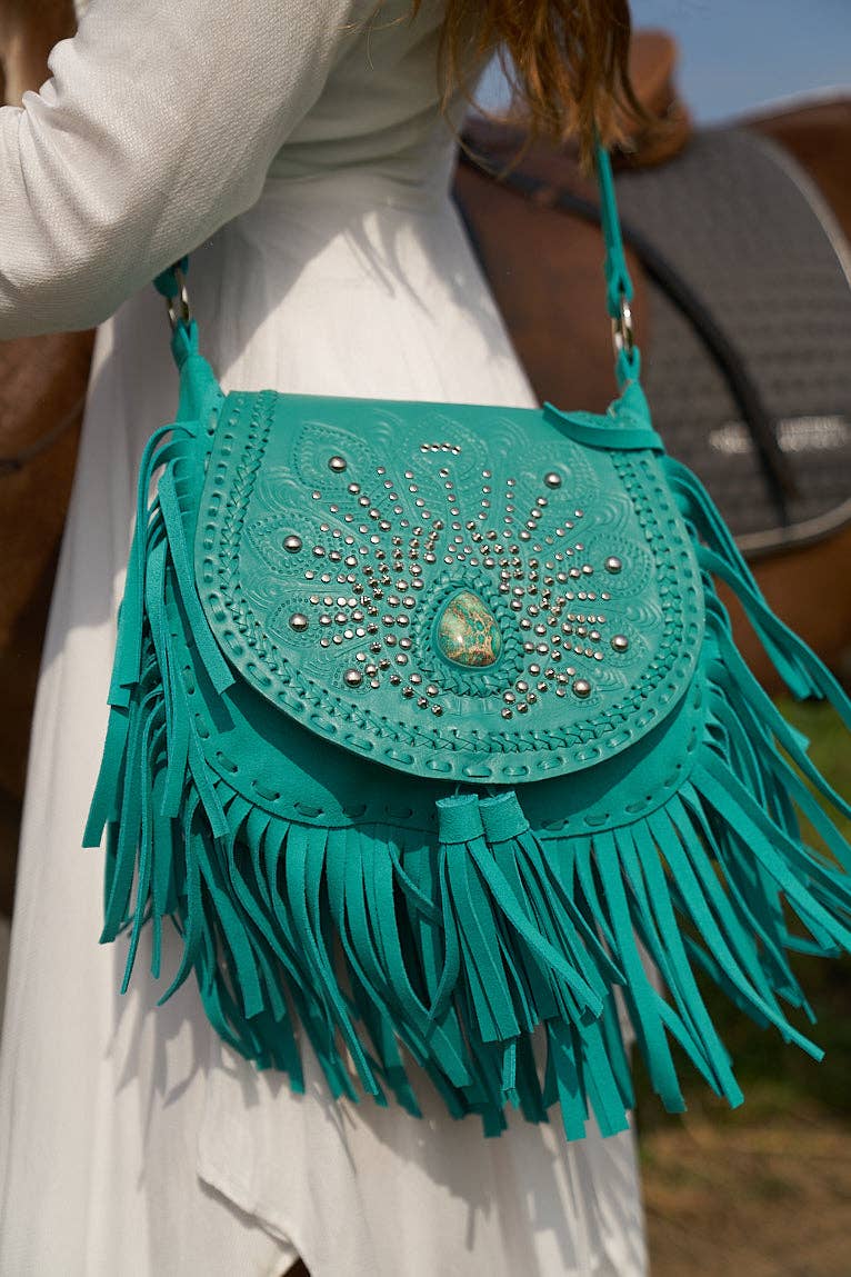 Deus Peacock Bag Dark Seafoam