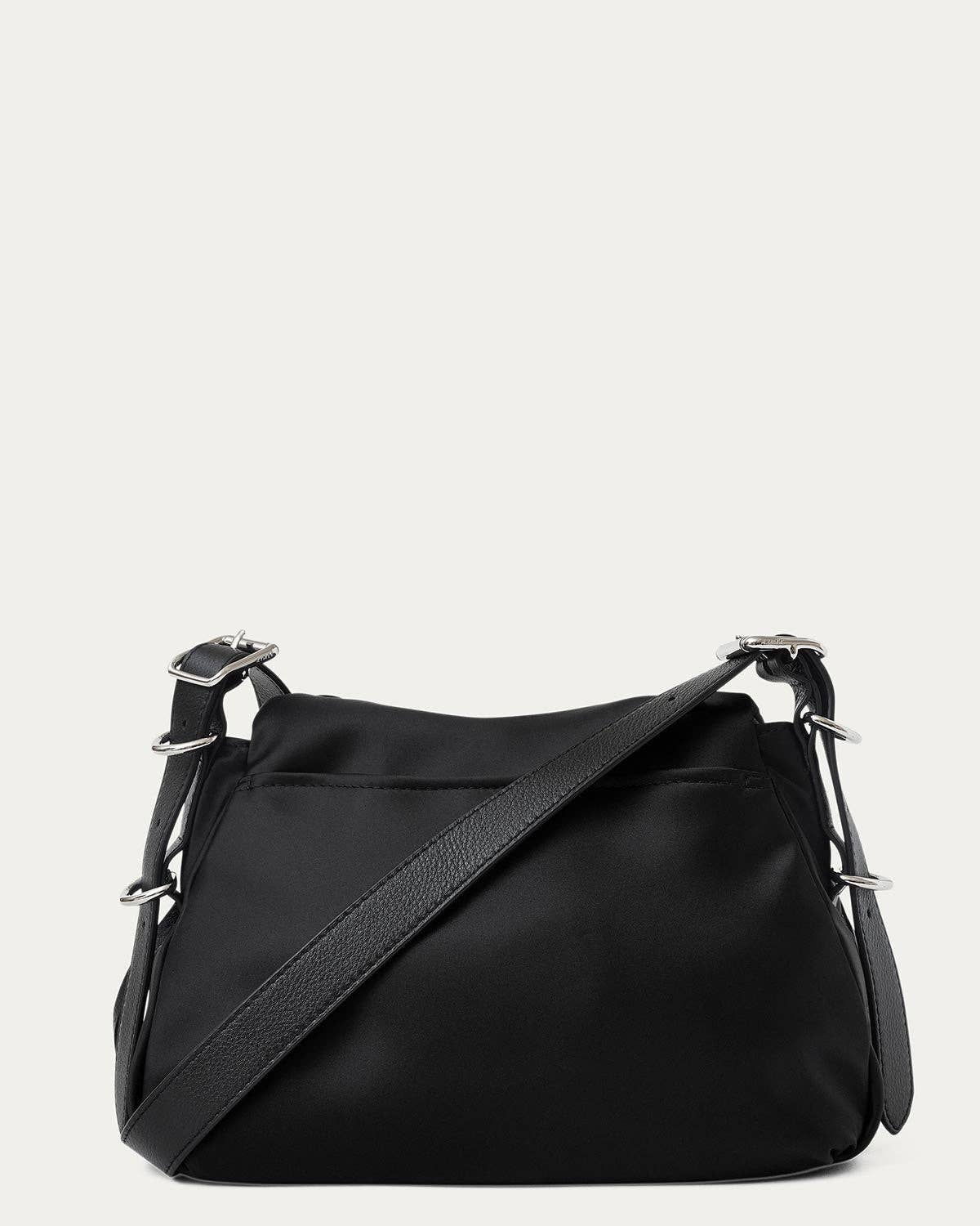 Lace Up Double Entry Crossbody