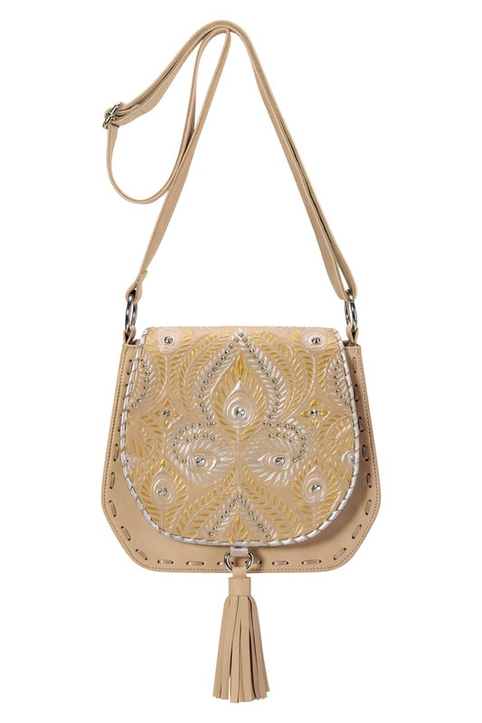 Grace Stud Bag Ivory