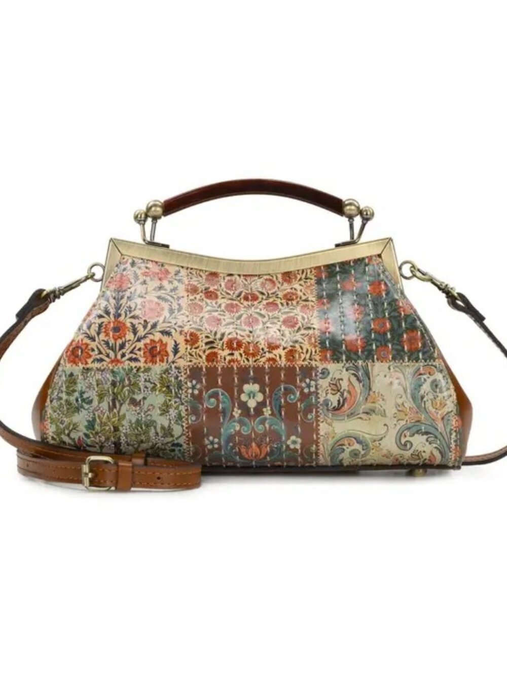 Patricia Nash Kelmscott Frame - Nordic Quilted Patchwork
