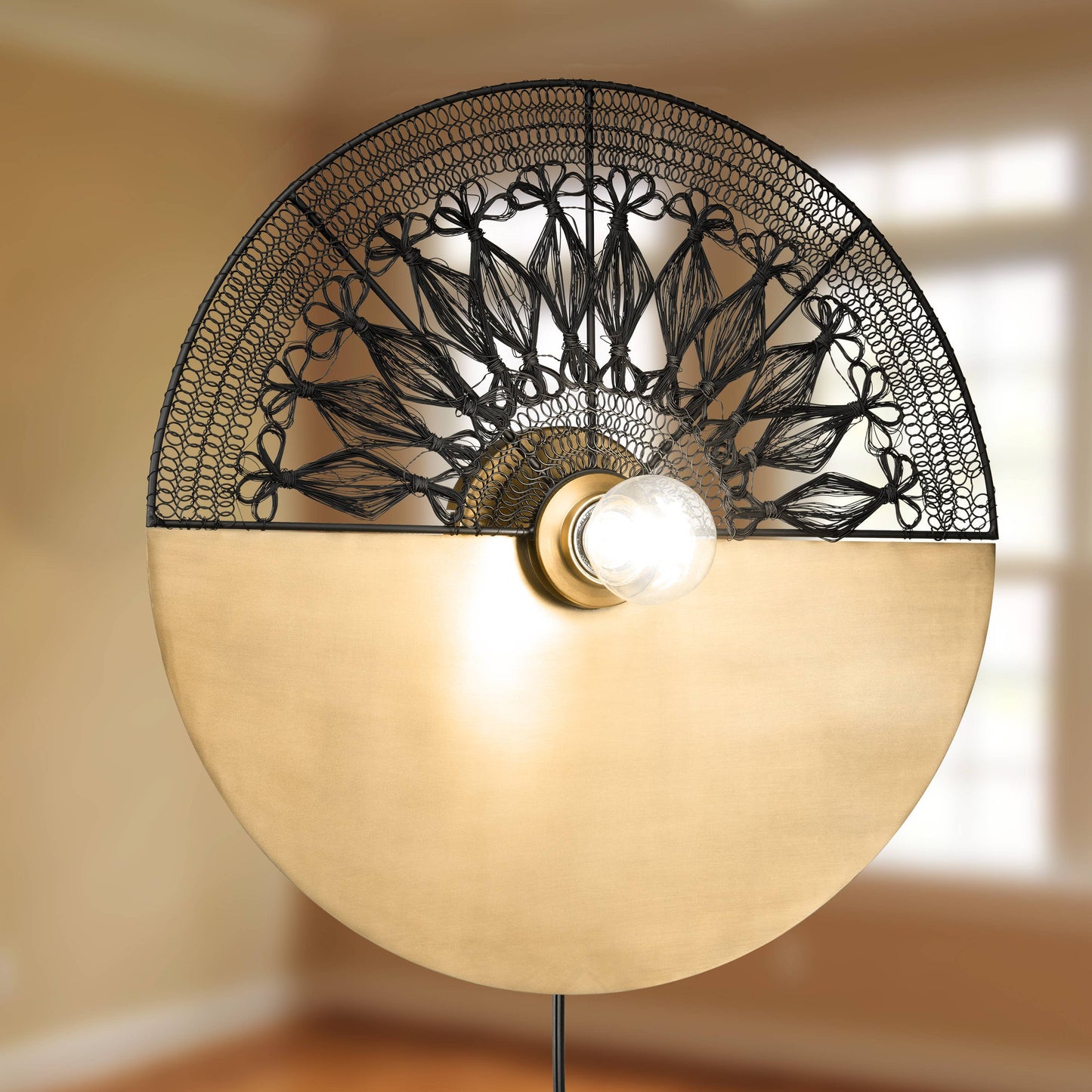 17.5"H Quintin Modern Indoor Plug In Wall Sconce