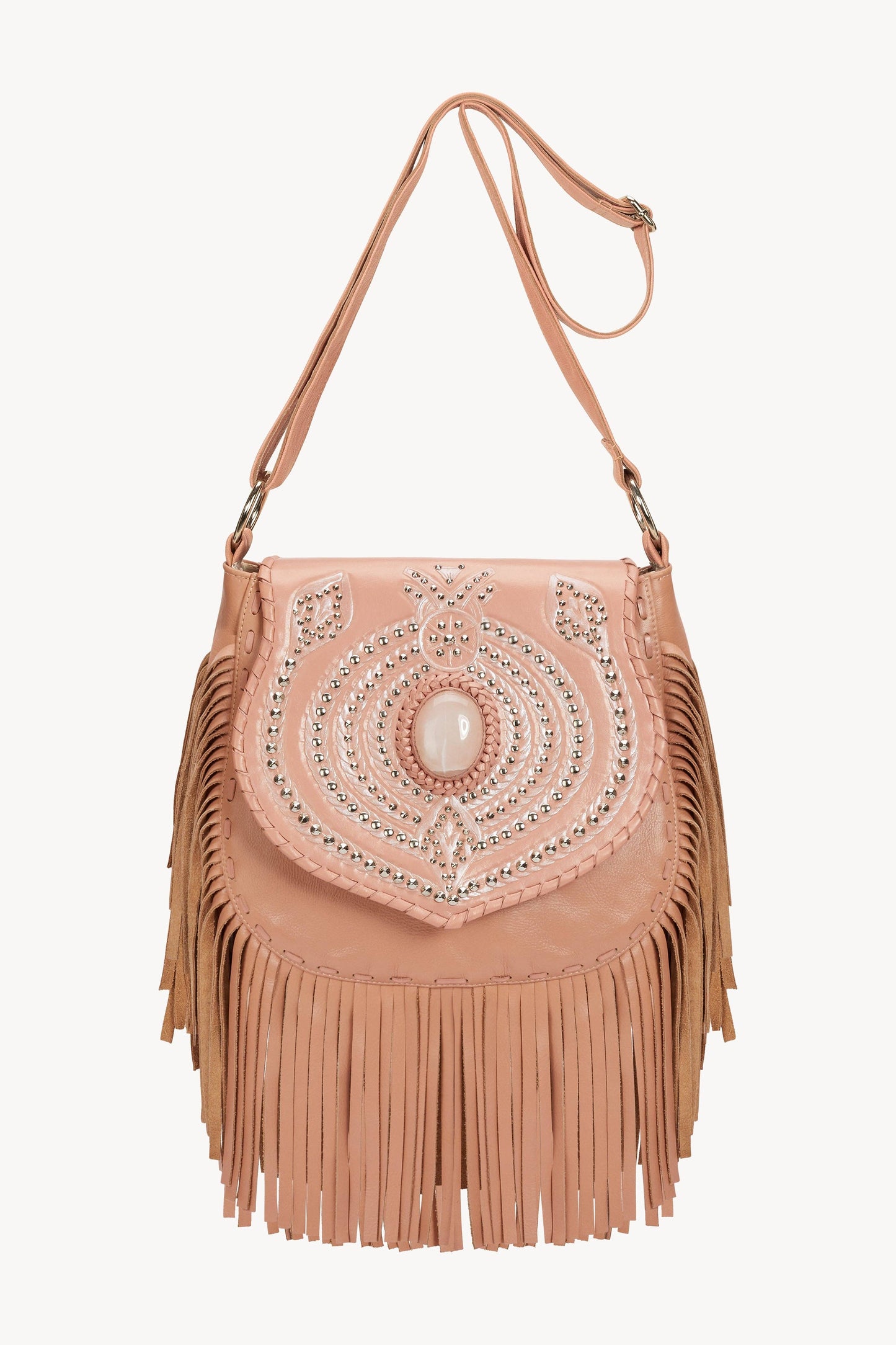 Marrakesh Bag Pink Nude/Silver