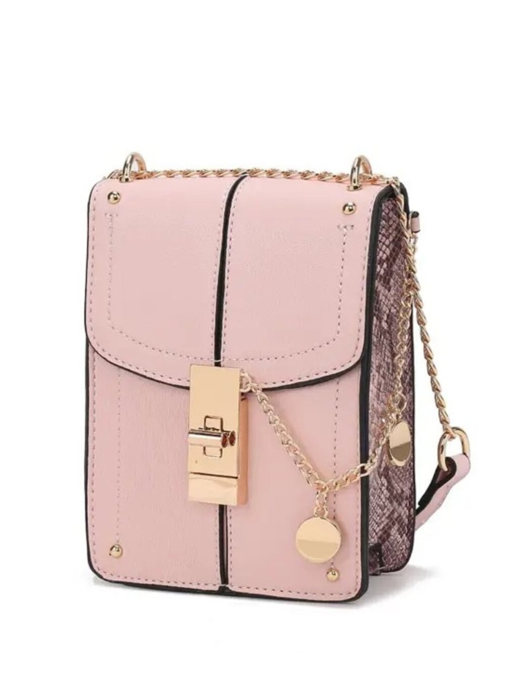 Iona Crossbody Handbag-Luxe Mini Chain Crossbody-various colors