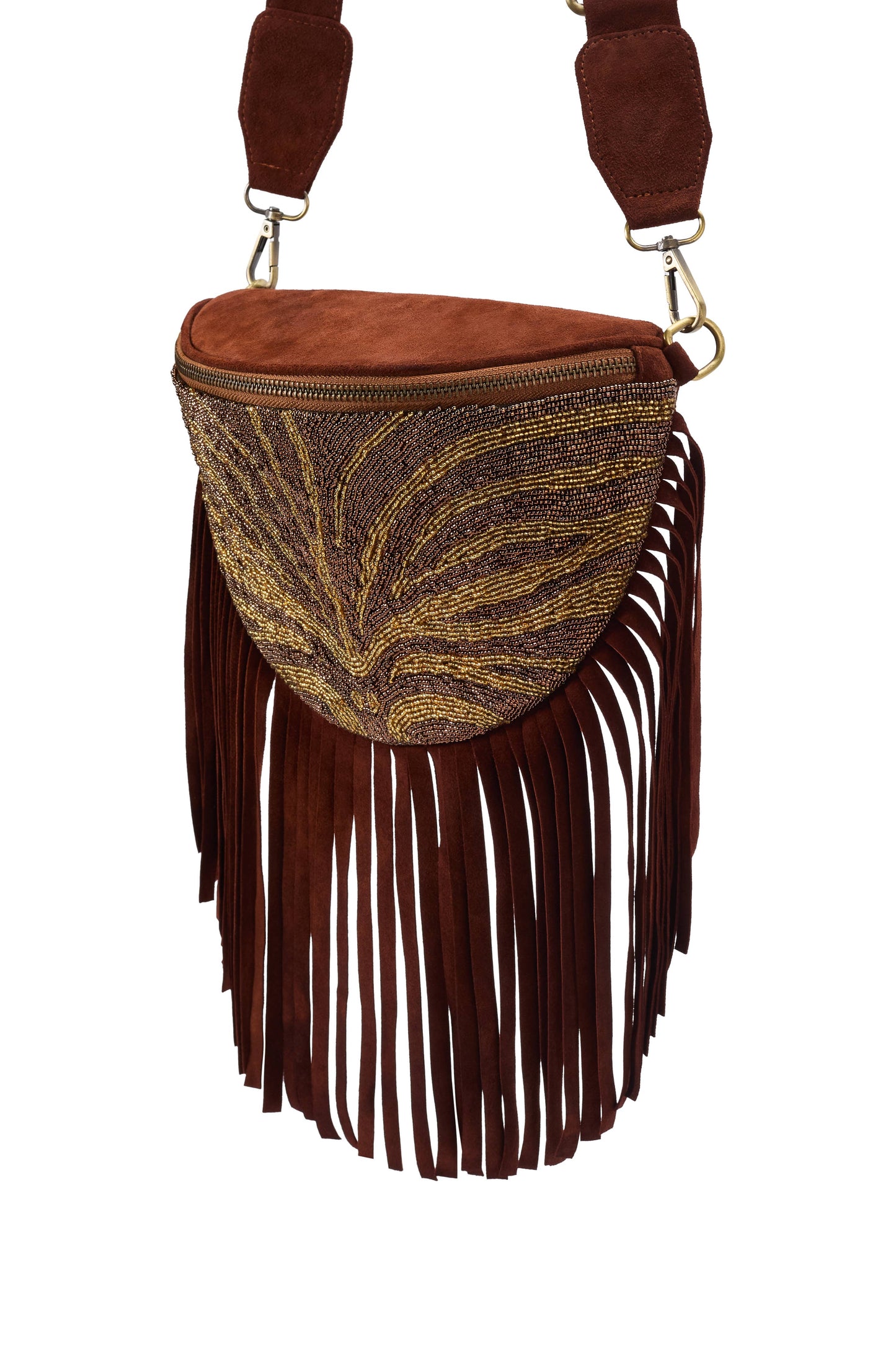 Ziggy Belt Bag Tobacco/Gold