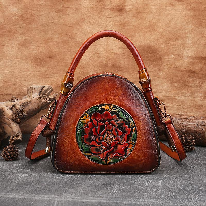 "The Wind Flower" Shell shoulder bag