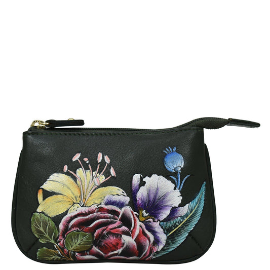 Anuschka Vintage Floral Medium Zip Pouch - 1107