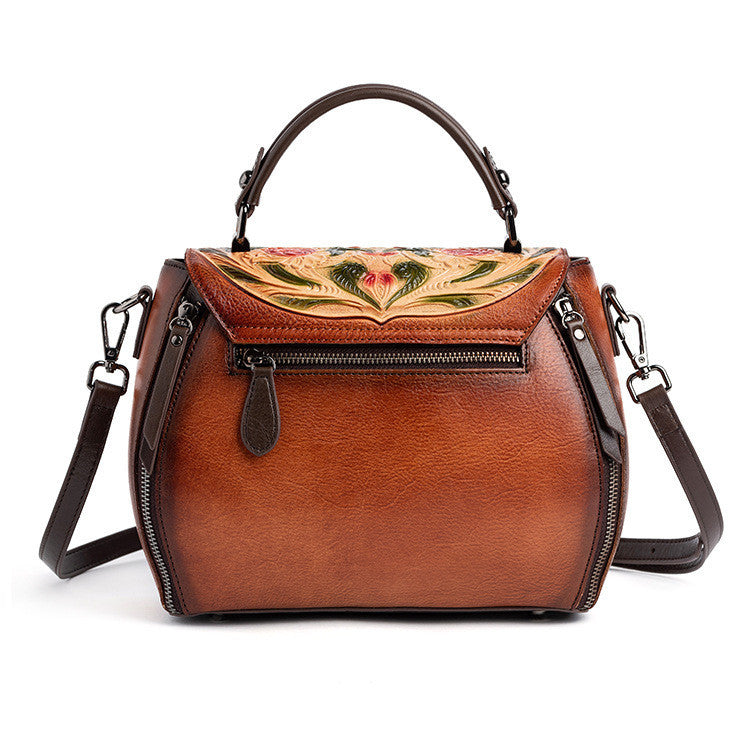 "The Fresh and Sweet"  Retro embossed handbag