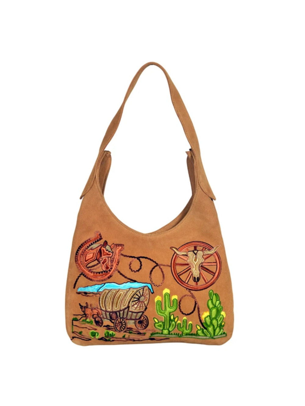 American Darling Wild West Pioneer Suede Hob Bag