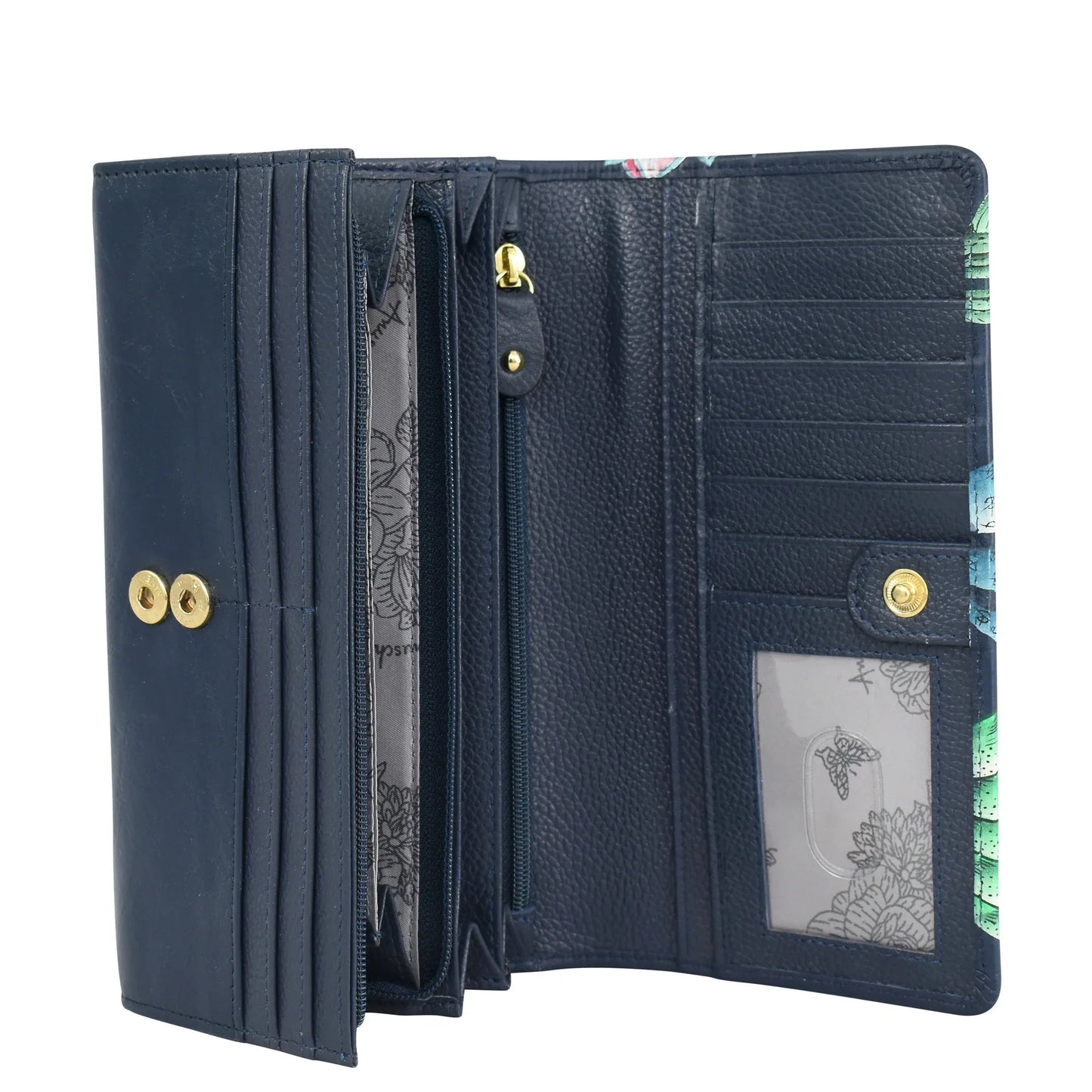 Anushcka Wild Desert Safari Cheetah Accordion Flap Wallet - 1112