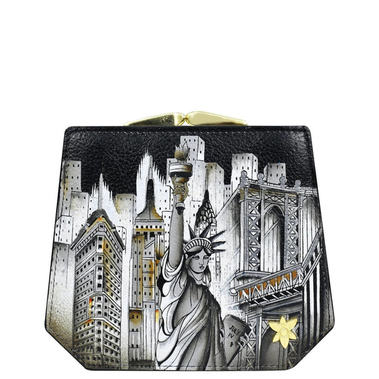 Anuschka City of Dreams Two Fold French Wallet - 1181