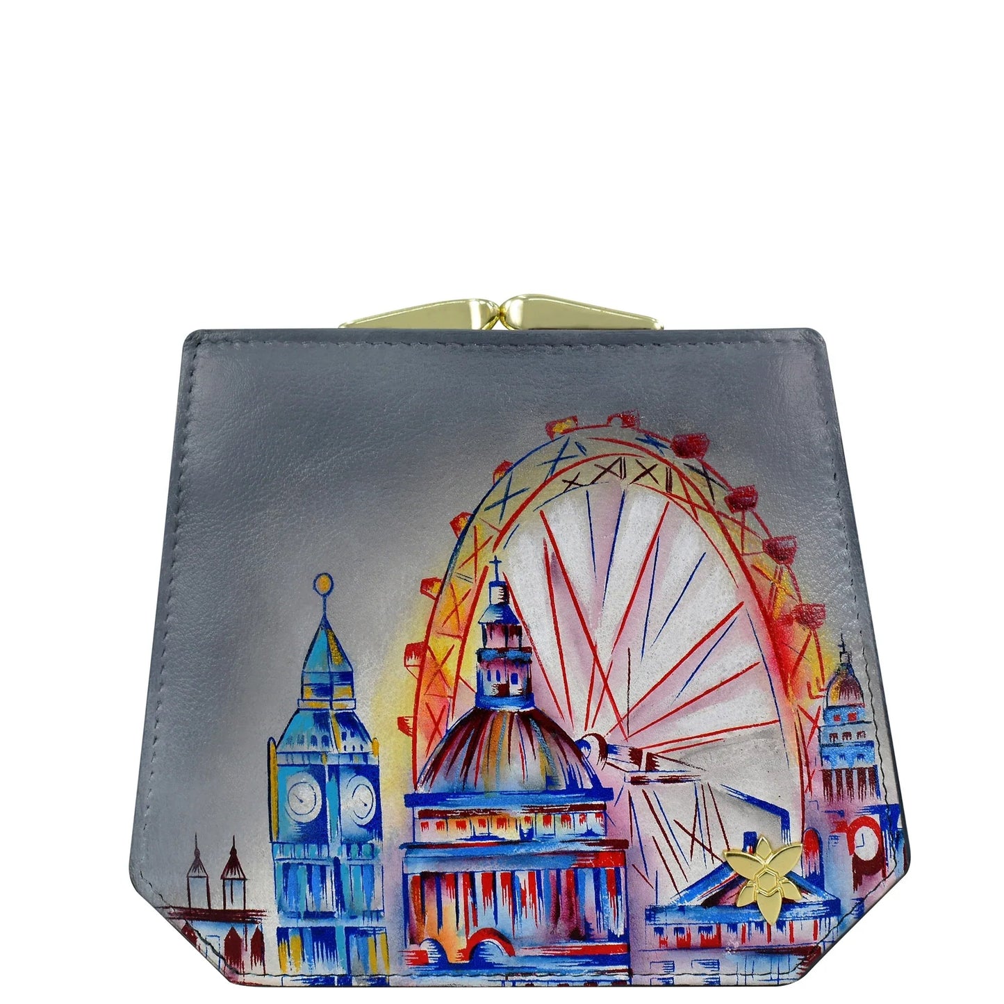 Anushcka Royal City London Two Fold French Wallet - 1181