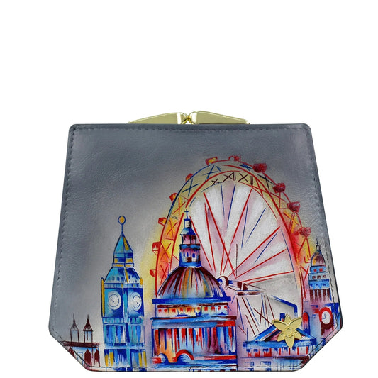 Anushcka Royal City London Two Fold French Wallet - 1181
