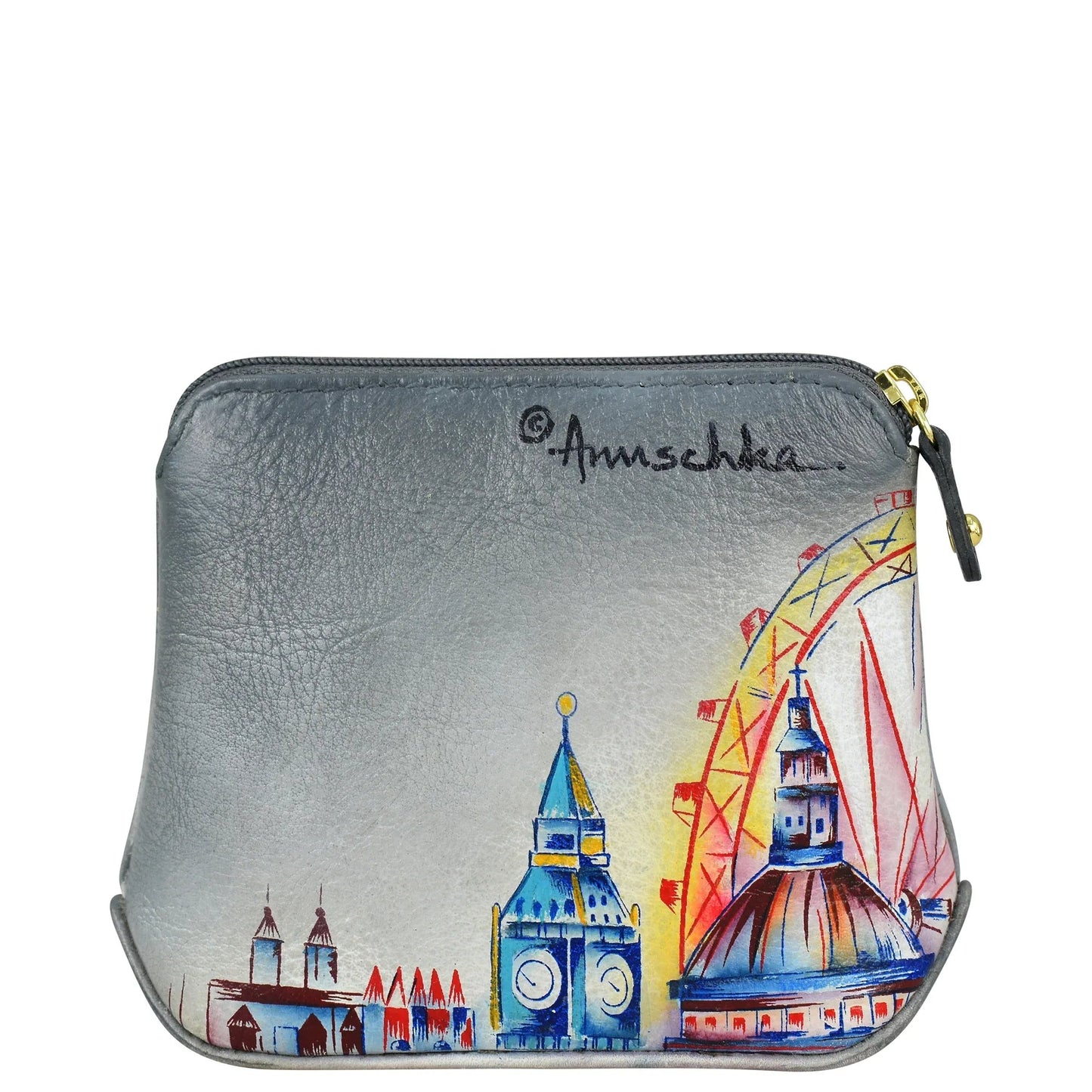 Anuschka Royal City London Multi Purpose Zip Pouch - 1182