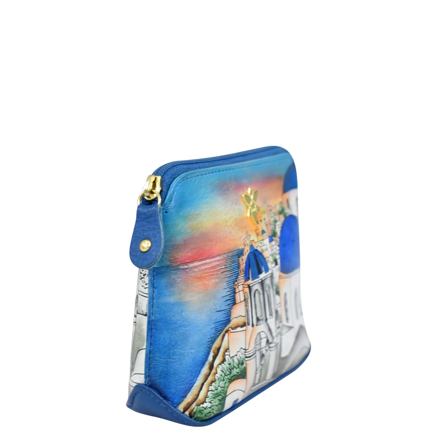 Anuschka Santorini Sunset Multi Purpose Zip Pouch - 1182