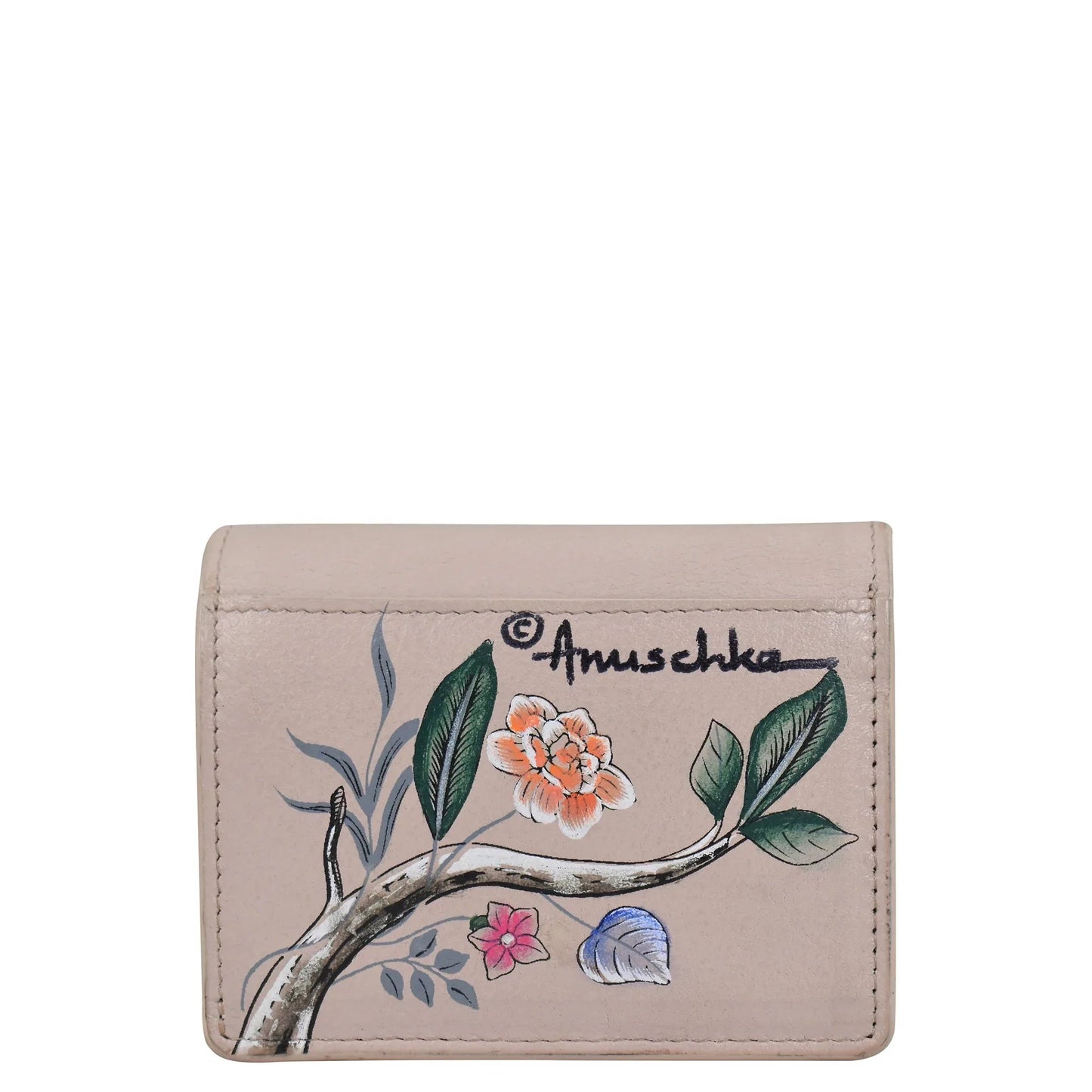 Anuschka Cardinal Family Card Organizer Wallet - 1184