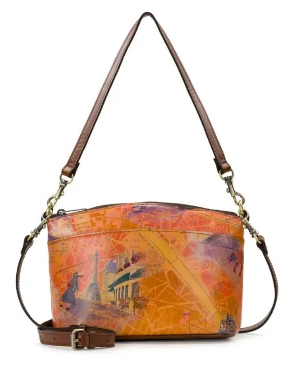 Parisian Mosaic Crossbody Bag- Arlee Crossbody