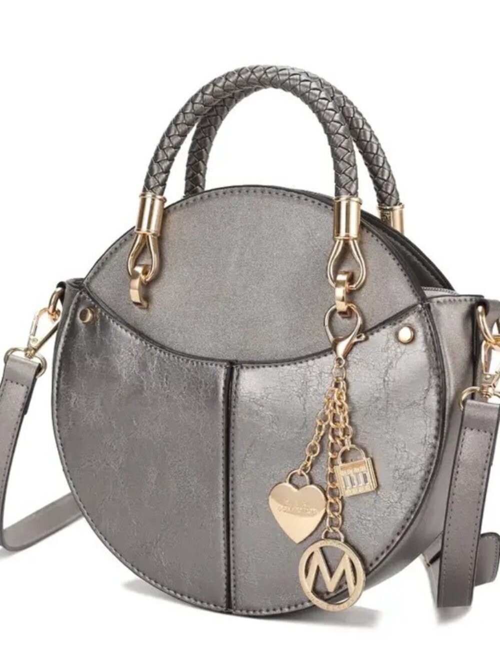 Nobella Women's Crossbody Bag-Blush Circle bag- various colors