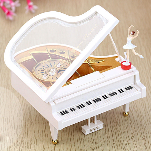 Dancing piano music box