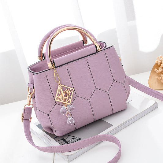 "The Crystal" womens geometric pattern handbag