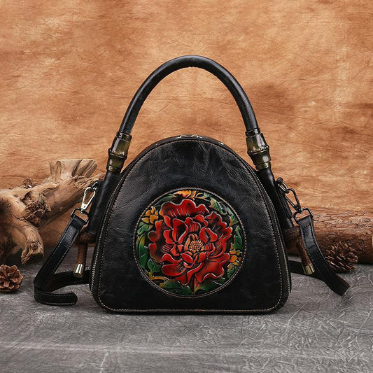 "The Wind Flower" Shell shoulder bag