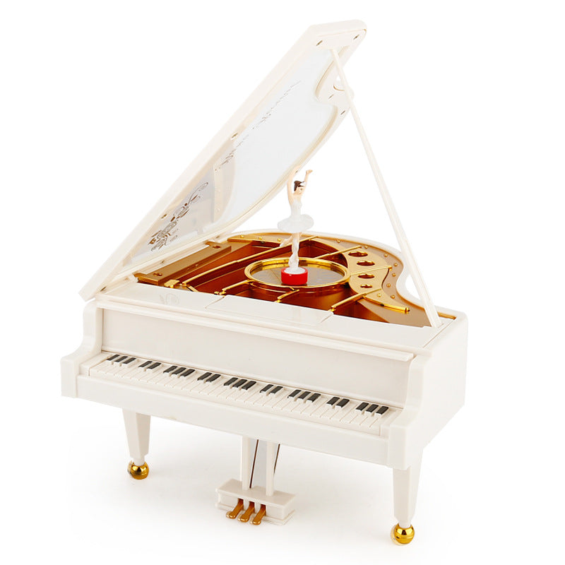Dancing piano music box