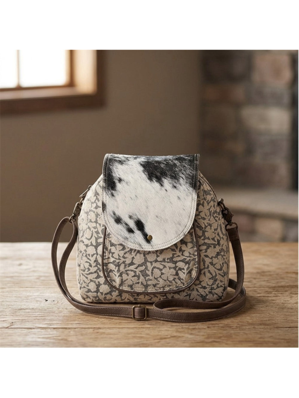 Ohlay By American Darling Gray Skys Western Crossbody/Backpack Convertable