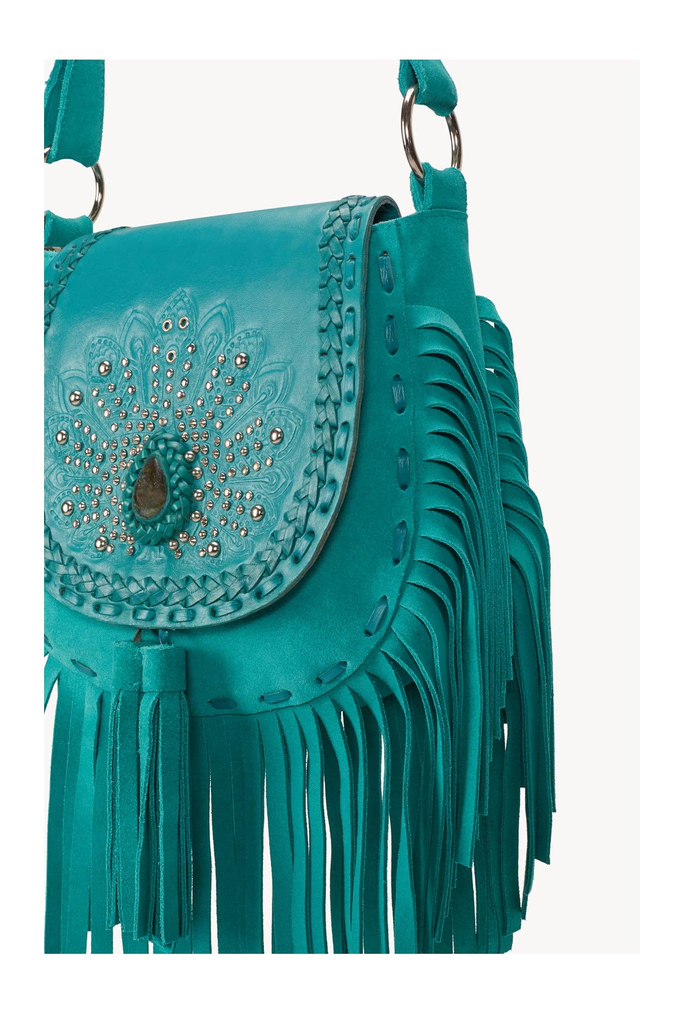 Mini Deus Peacock Bag Seafoam