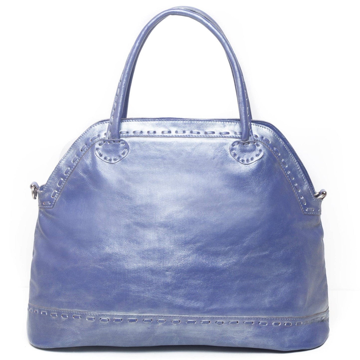 Mini Queen Peacock Bag Metallic Violet