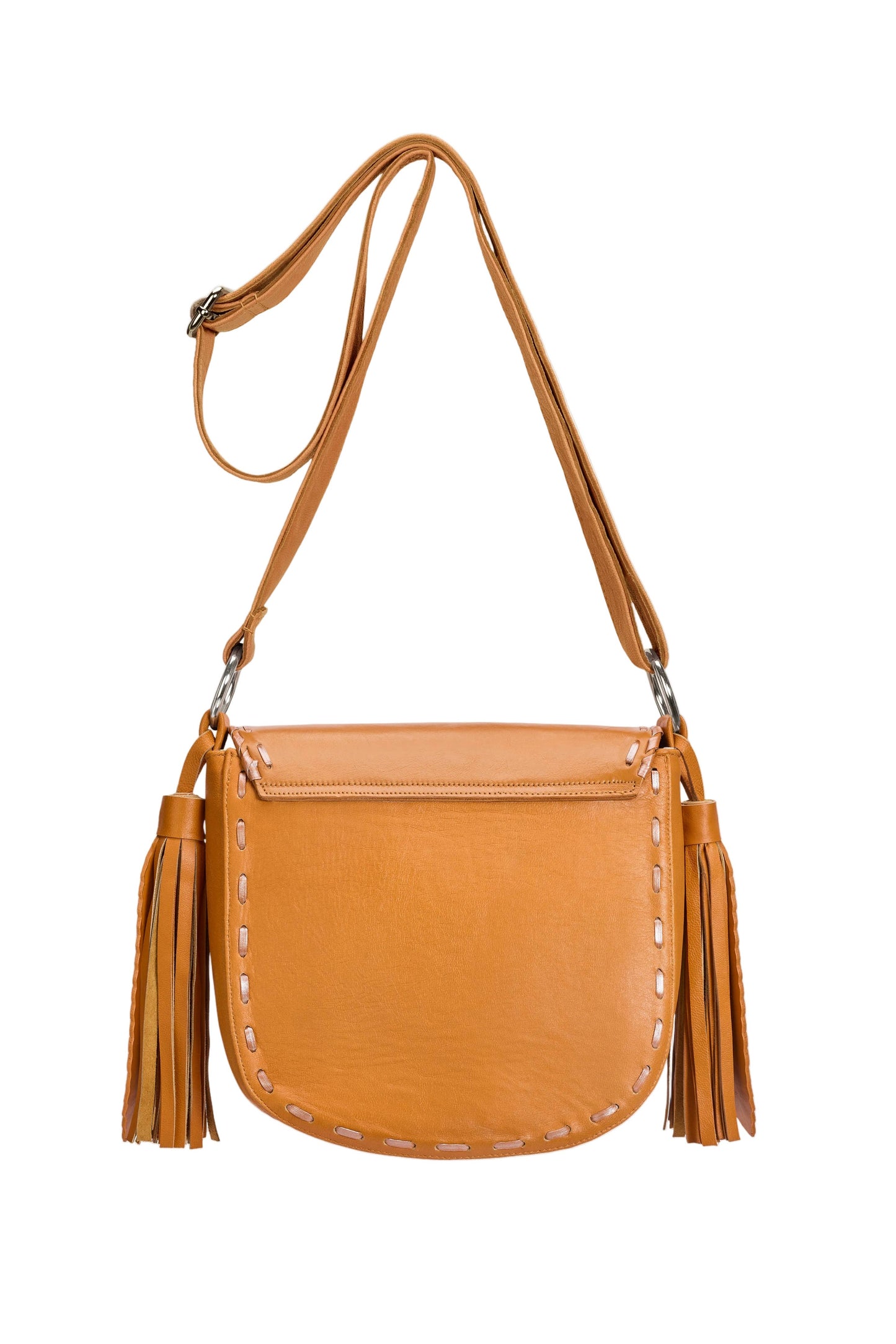Fly Away Feather Bag Antique Tan/Silver