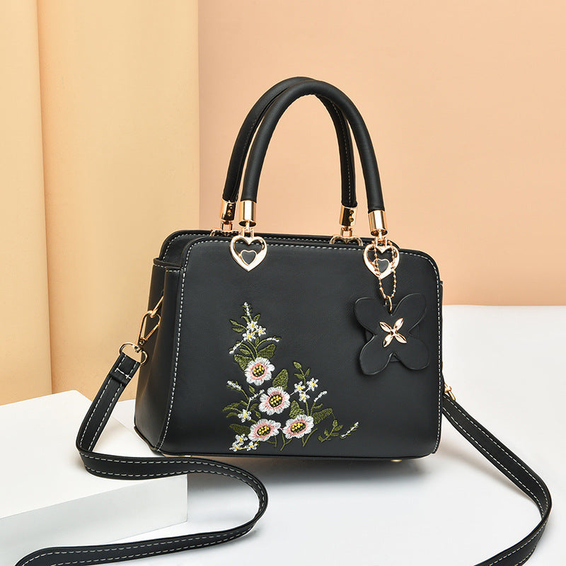 Floral Passion Crossbody Handbag