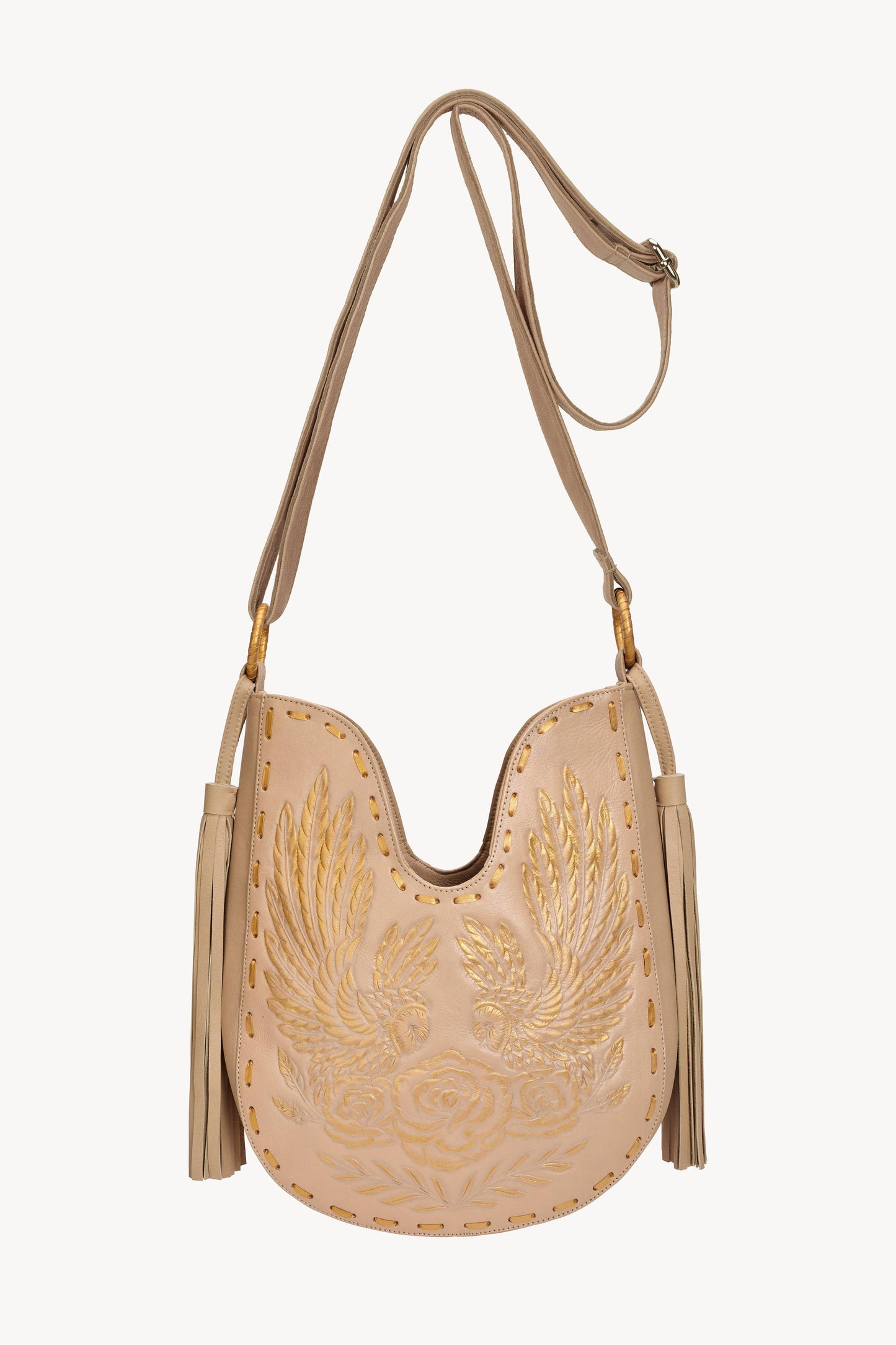 Mini Owl Rose Bag Cream/Gold