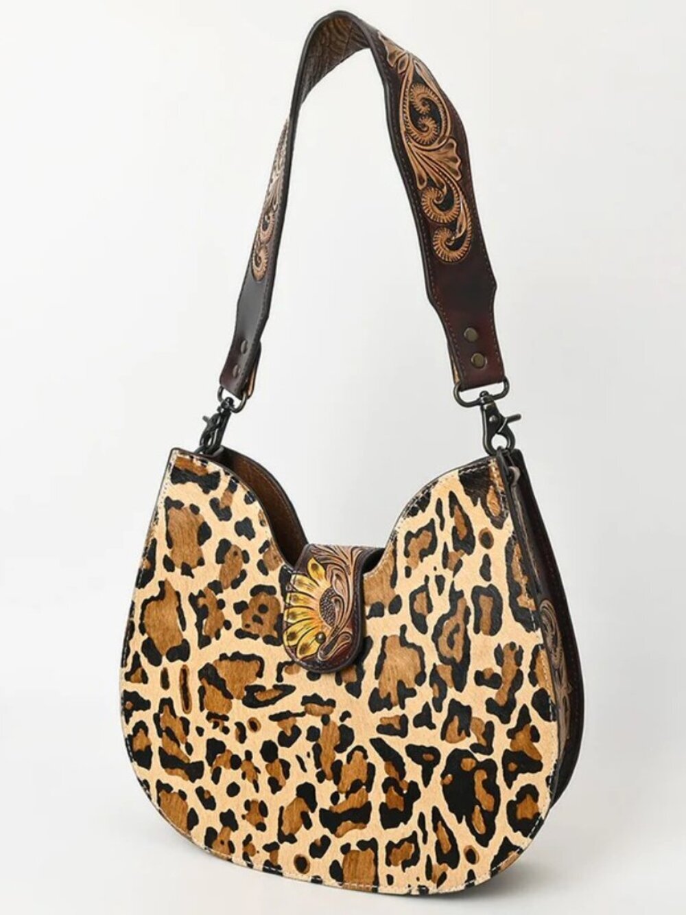 American Darling Wild Ember Sunflower Leopard Hobo