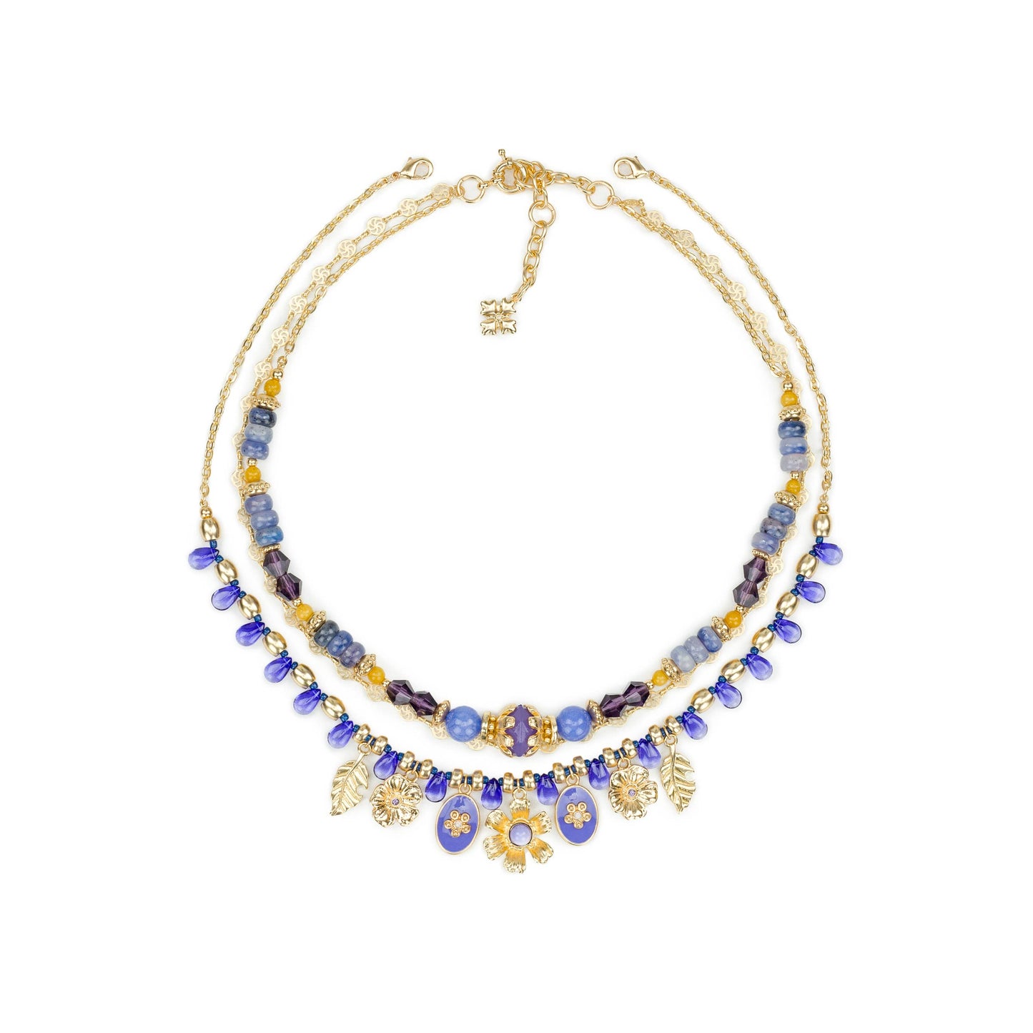 Patricia Nash Modular Three Strand Necklace