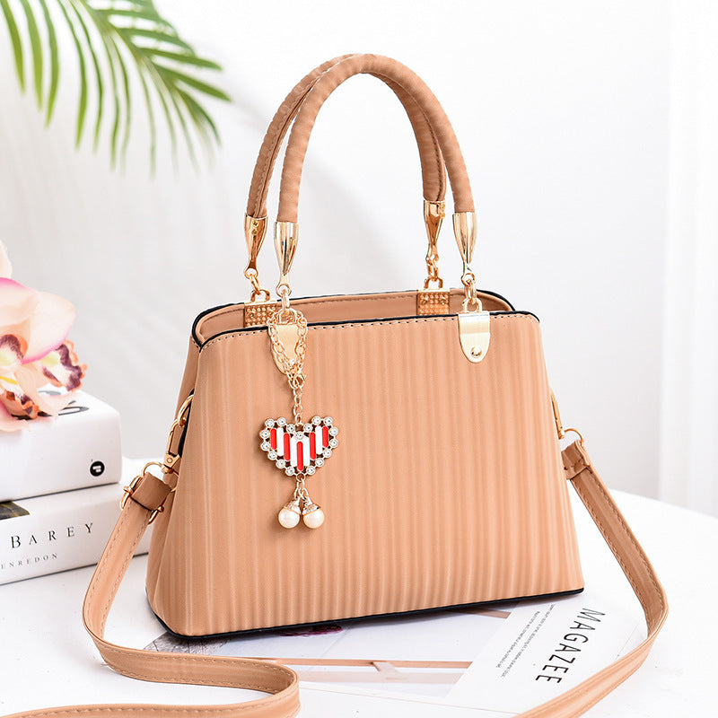 "The Caroyln" Stripped Handbag