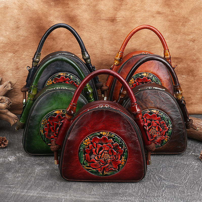 "The Wind Flower" Shell shoulder bag