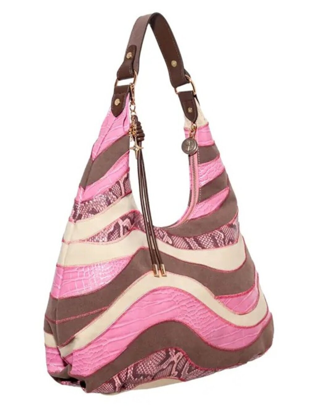 Desert Stitch Hobo Pink Multi