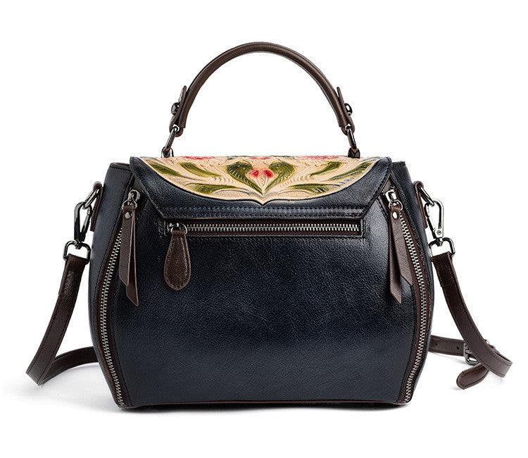 "The Fresh and Sweet"  Retro embossed handbag