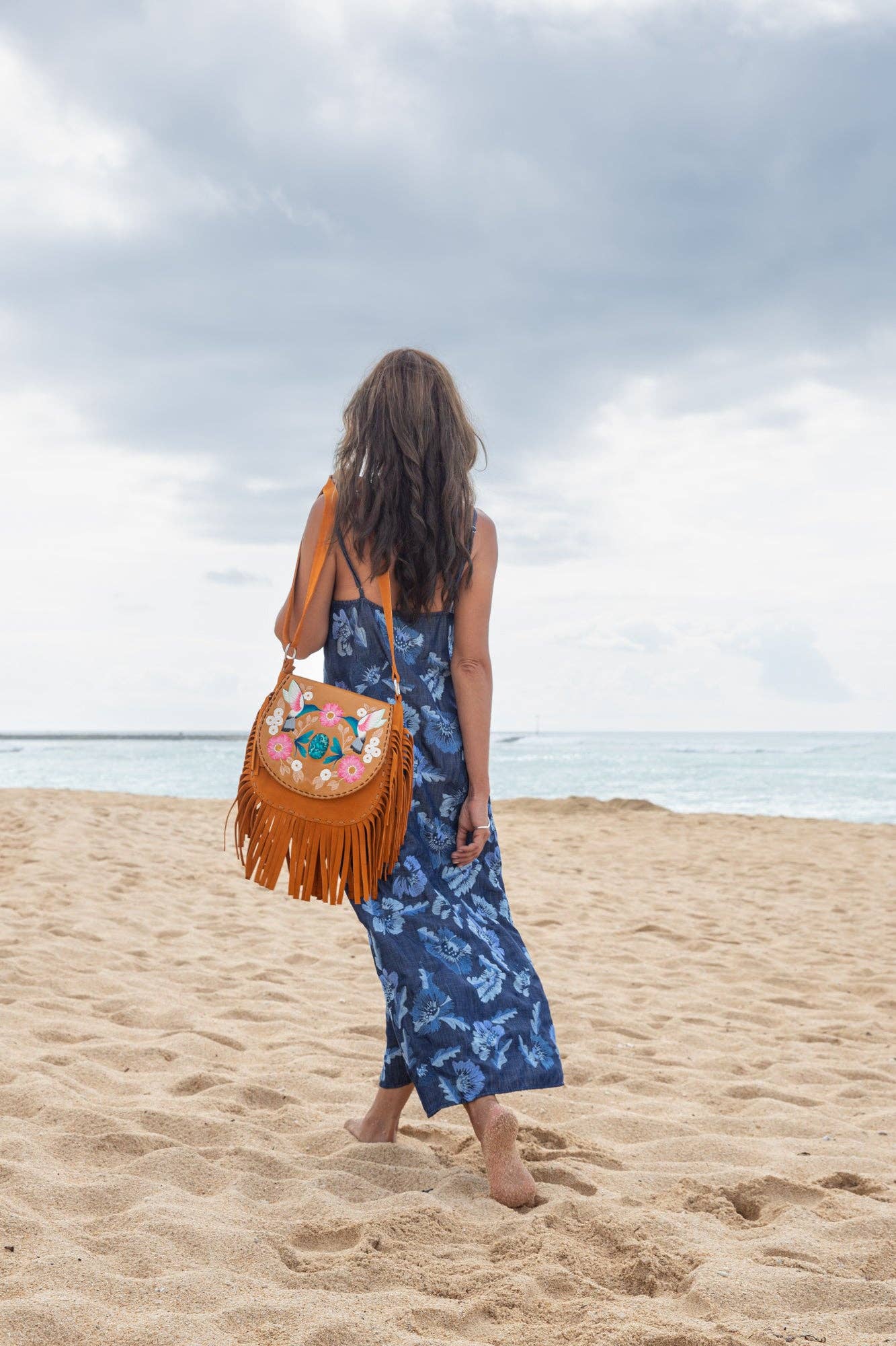 Queen Hummingbird Bag Tan