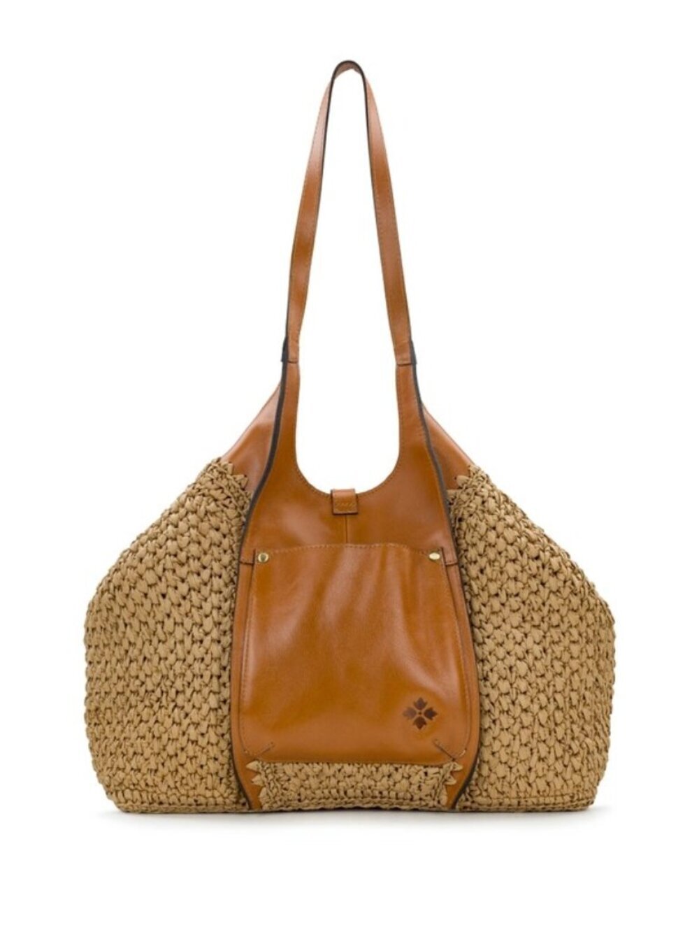 Patricia Nash Santorini Coastal Weave Hobo Satchel